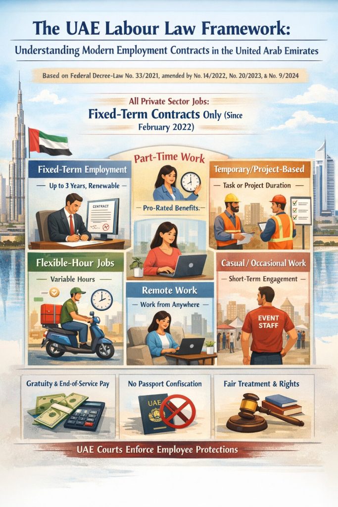 The UAE Labour Law Framework - Understanding Modern Employment Contracts in the United Arab Emirates