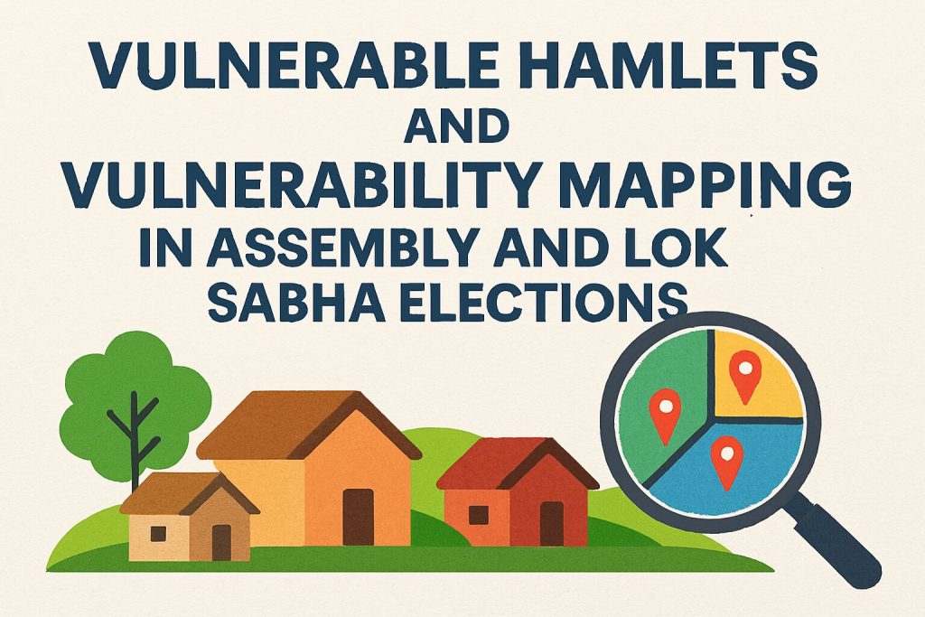 Vulnerable Hamlets and Vulnerability Mapping in Assembly and Lok Sabha Elections Vulnerable Hamlets and Vulnerability Mapping in Assembly and Lok Sabha Elections