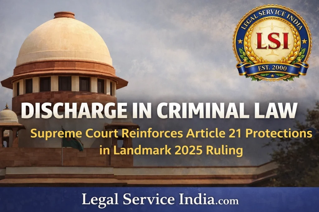 Discharge under Section 227 CrPC