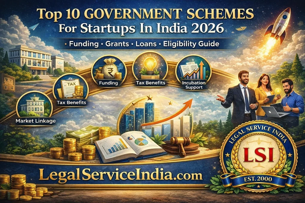 Government Schemes For Startups In India 2026
