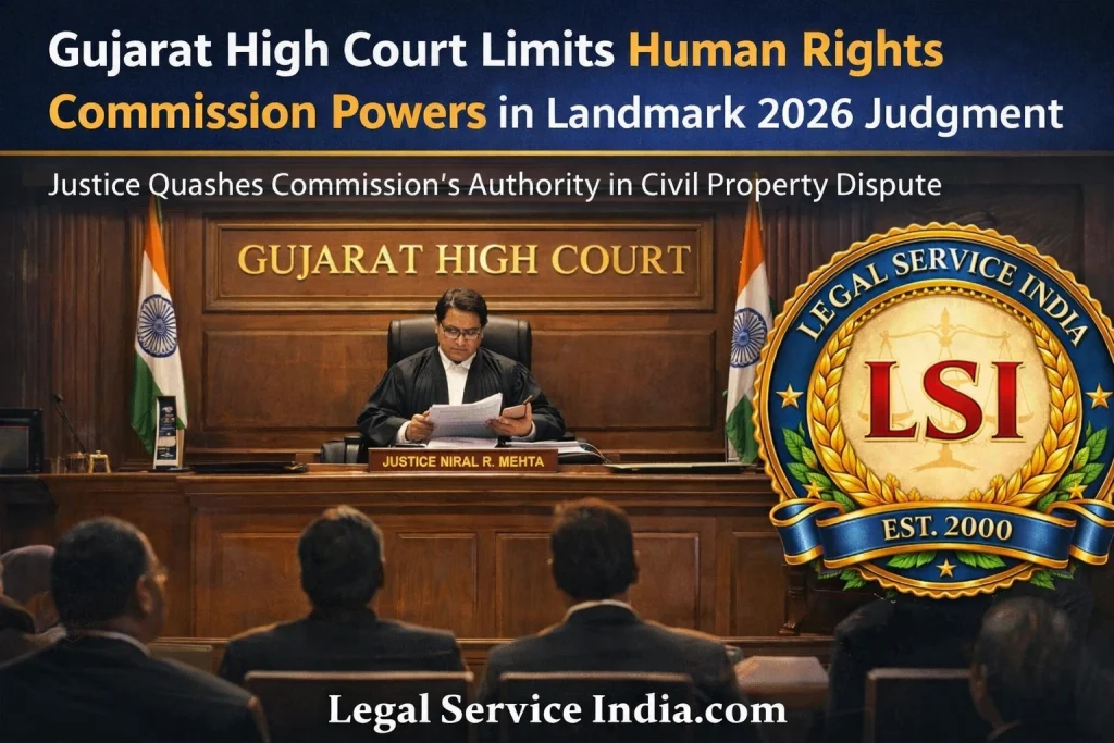 Gujarat High Court Human Rights Commission jurisdiction