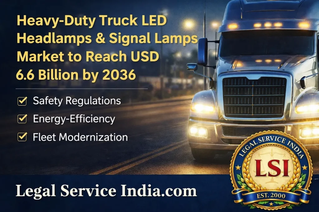 Heavy-Duty Truck LED Headlamps and Signal Lamps Market to Reach USD 6.6 Billion by 2036 at 6.8% CAGR