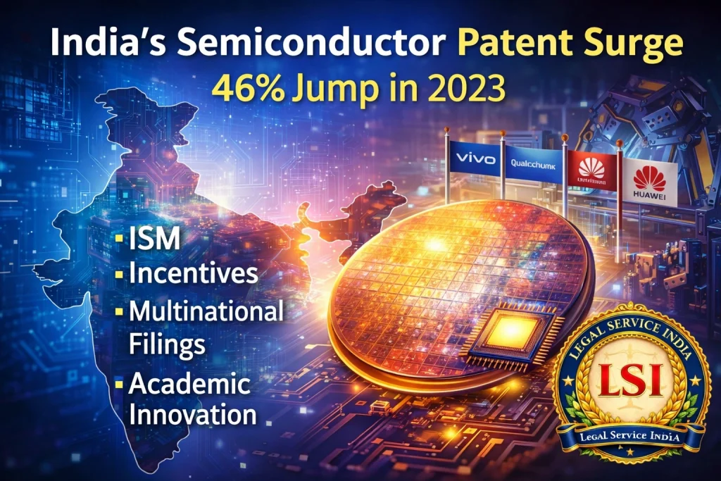 India semiconductor patent surge