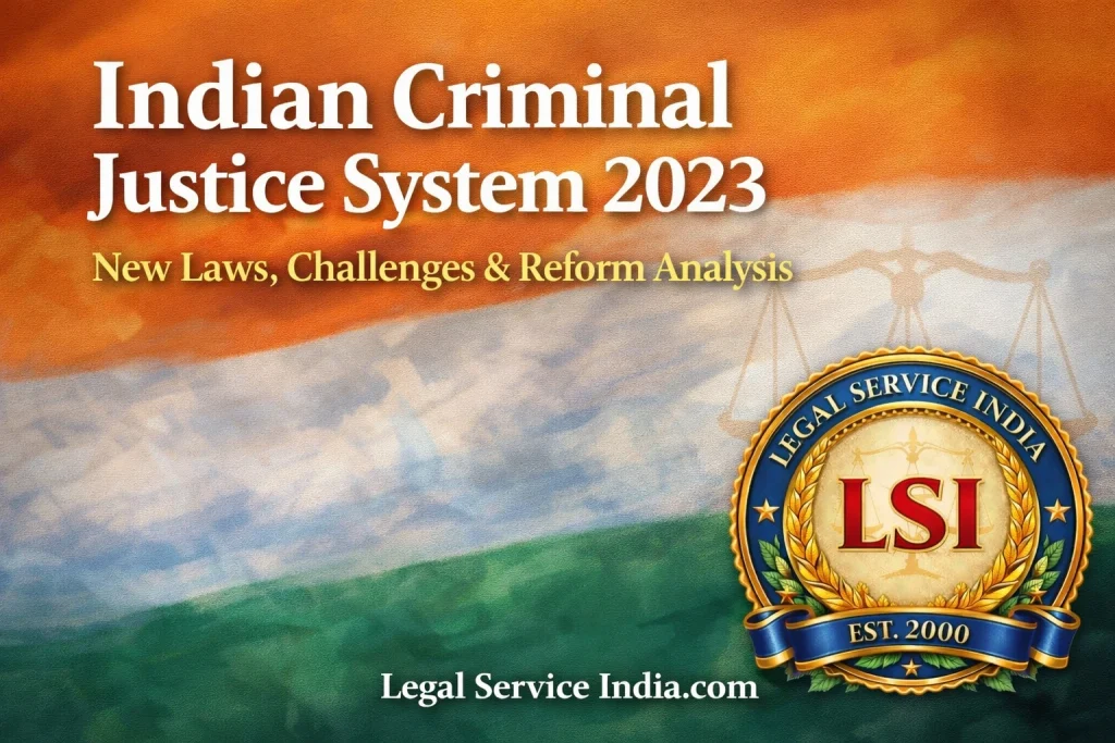 Indian Criminal Justice System