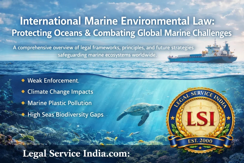 Marine Environment Protection Under International Law: Emerging Challenges and Future Perspective Marine Environment Protection Under International Law