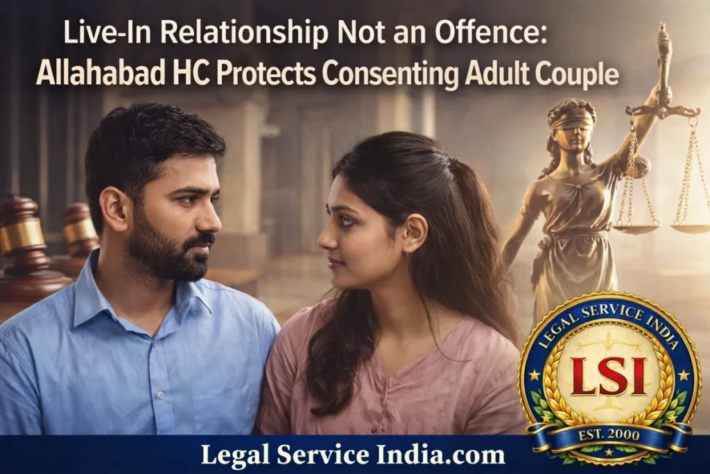 Live-in relationship not offence India