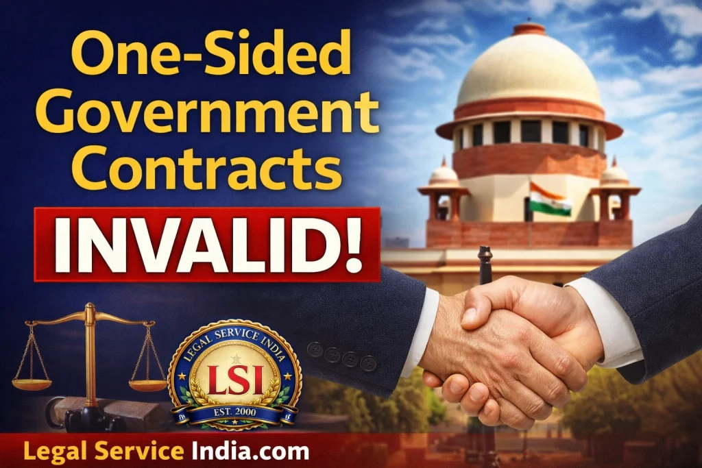 one-sided government contracts invalid