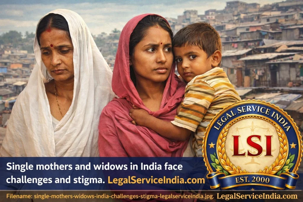 Single Mothers and Widows in India