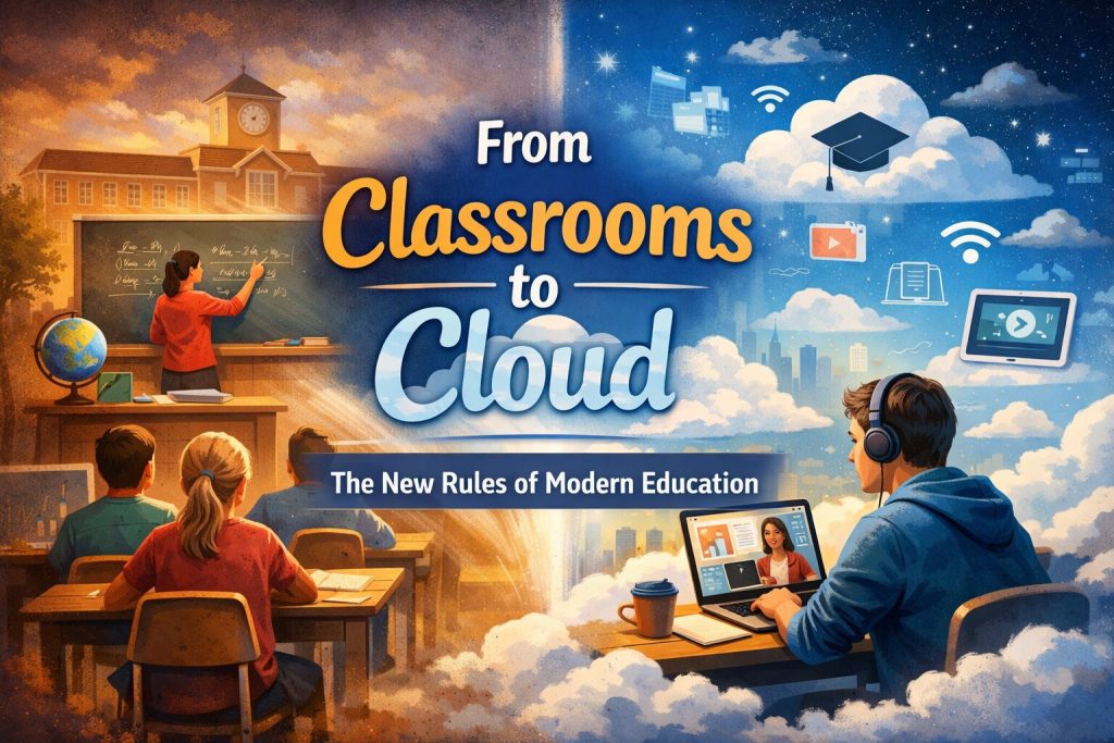 From Classrooms to Cloud: The New Rules of Modern Education From Classrooms to Cloud: The New Rules of Modern Education