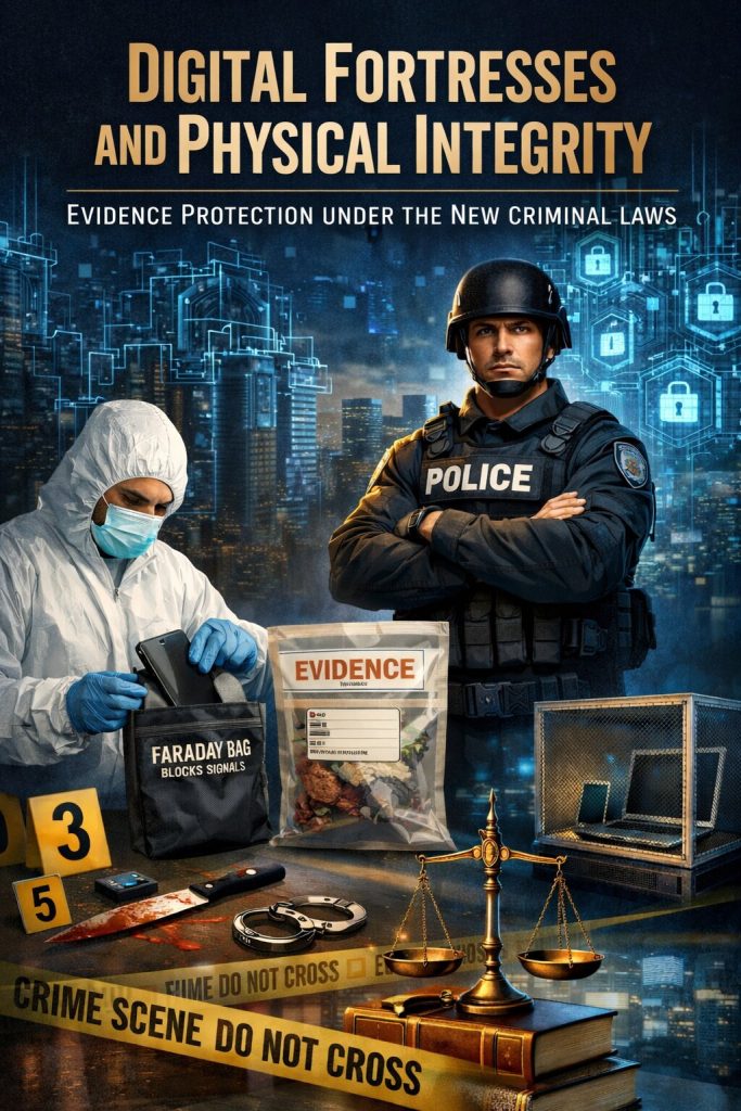 Digital Fortresses and Physical Integrity: Evidence Protection under the New Criminal Laws