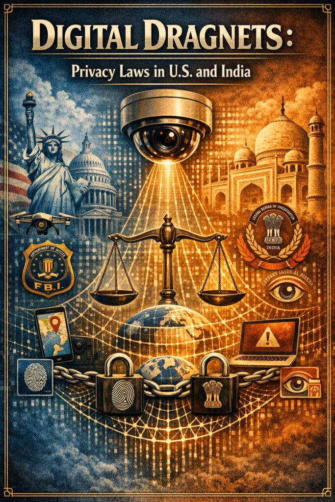 Digital Dragnets: How U.S. and Indian Laws are Redefining Your Privacy