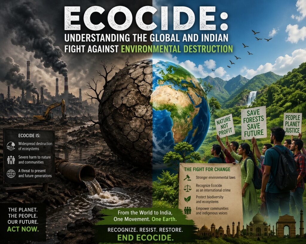 Ecocide: Understanding the Global and Indian Fight Against Environmental Destruction