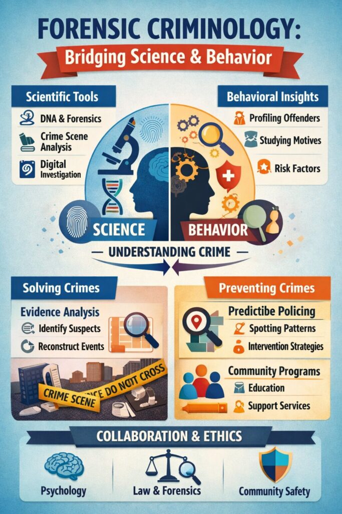 Forensic Criminology: Making Sense of Crime Using Science and Human Behavior