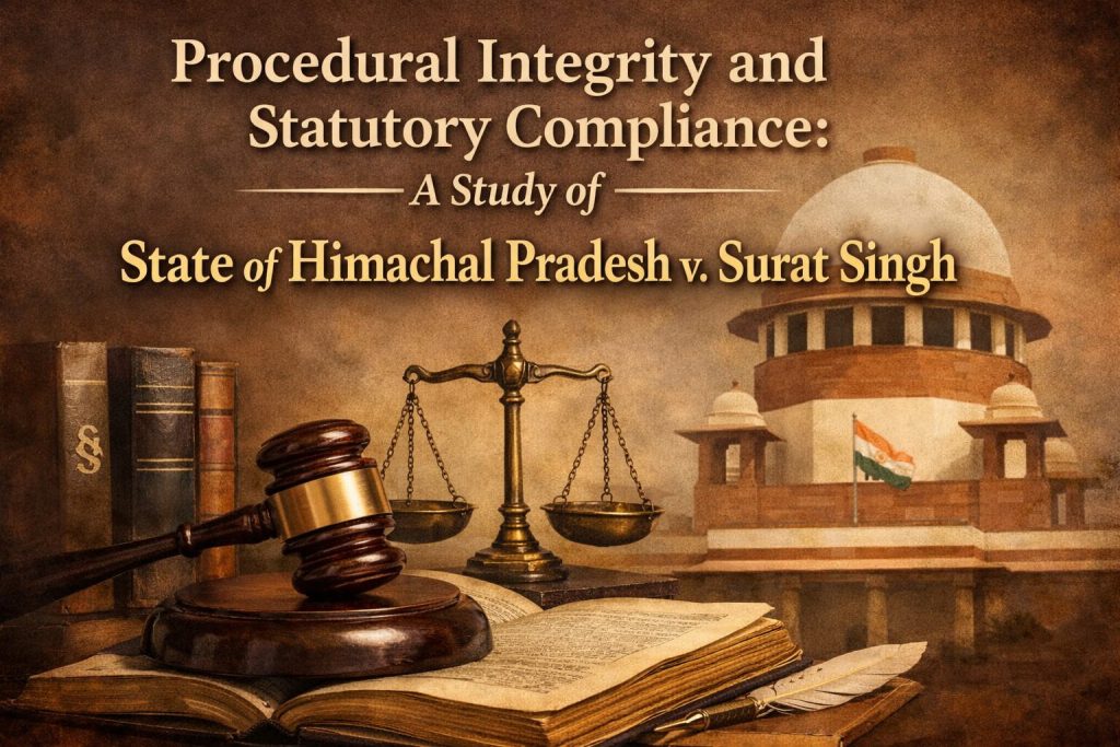 Procedural Integrity and Statutory Compliance