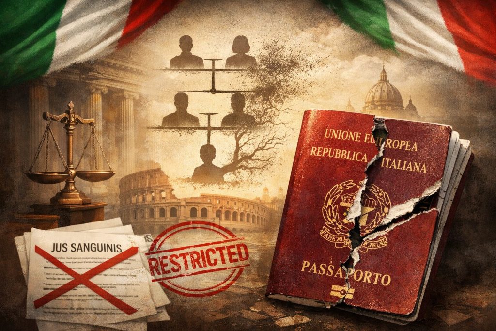 The End of the “Unlimited” Italian Passport? Understanding the 2026 Citizenship Shift The End of the "Unlimited" Italian Passport? Understanding the 2026 Citizenship Shift
