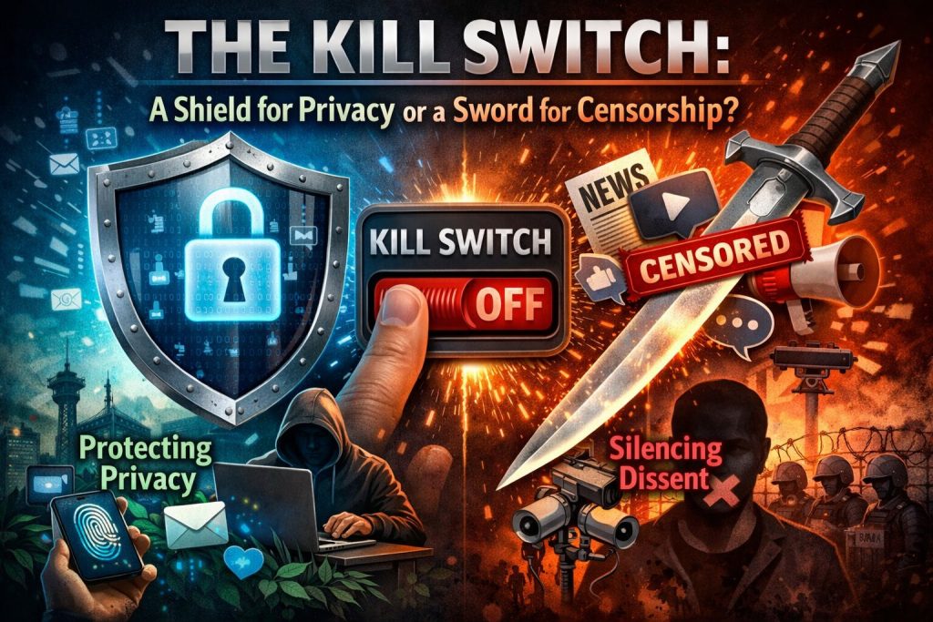 The Kill Switch: A Shield for Privacy or a Sword for Censorship? The Kill Switch: A Shield for Privacy or a Sword for Censorship?