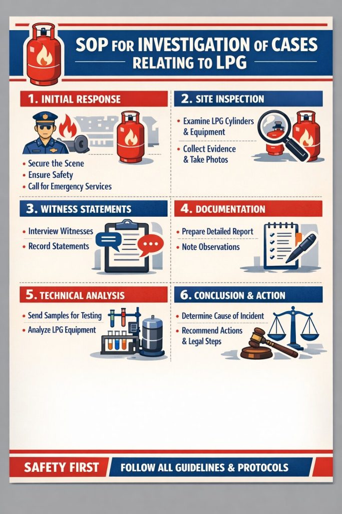 SOP for Investigation of Cases relating to LPG