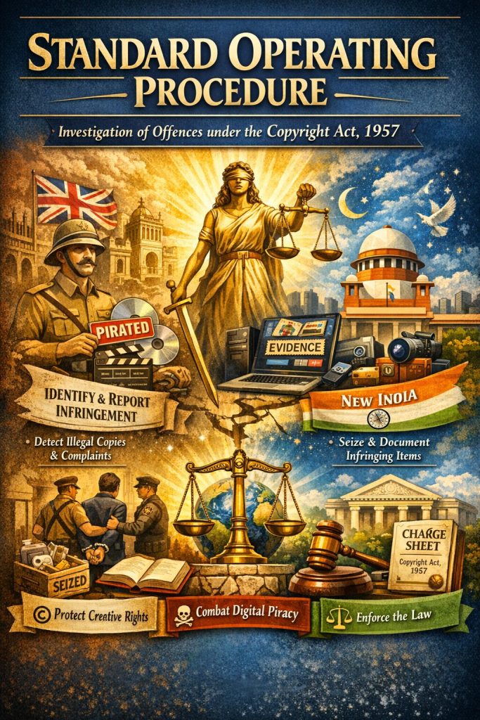 copyright infringement investigation India