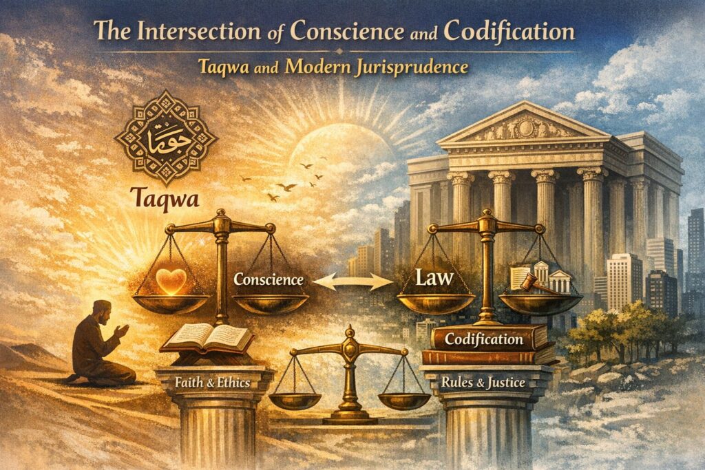 The Intersection of Conscience and Codification: Taqwa and Modern Jurisprudence