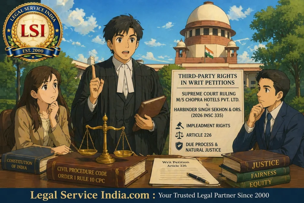 Effect-Based Impleadment In Writ Proceedings