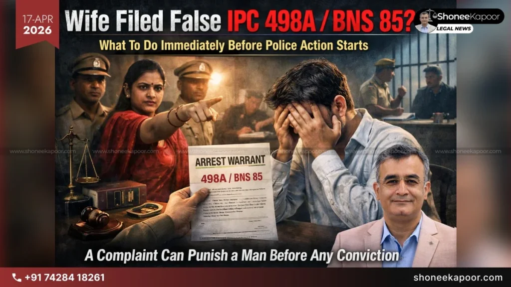 Wife Filed False IPC 498A / BNS 85