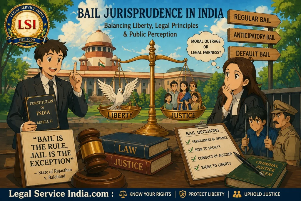 Bail Jurisprudence in India: Why “Bail Is the Rule”