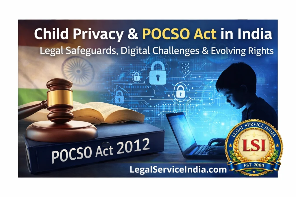 Child Privacy & POCSO Act in India: Legal Safeguards, Digital Challenges & Evolving Rights
