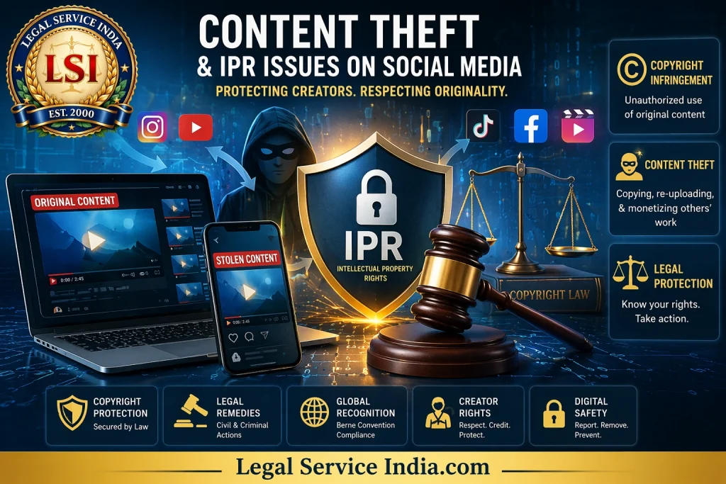 IPR Issue In Social Media: Instagram, YouTube Content Theft IPR Issue In Social Media Instagram Youtube Content Theft