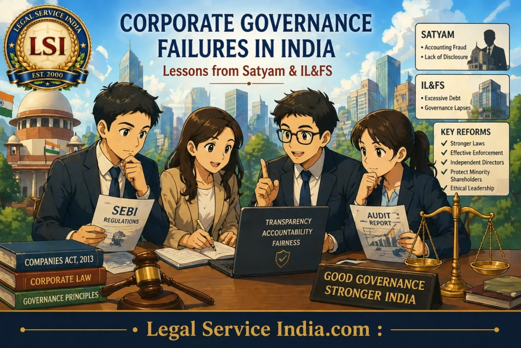 Corporate Governance Failures in India: Satyam, IL&FS