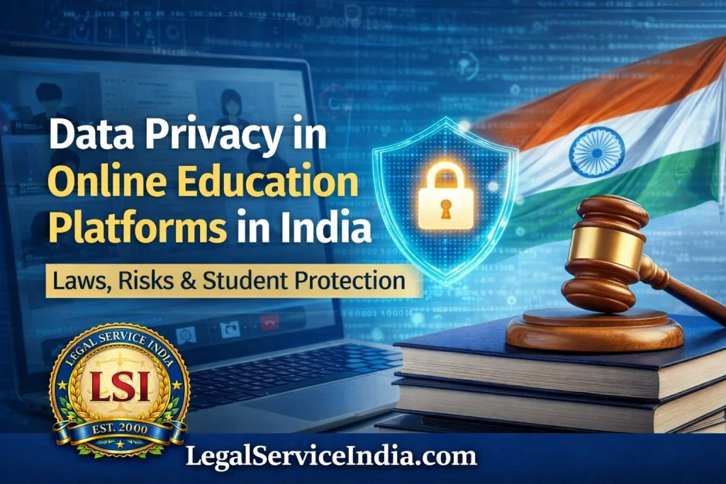 Data Privacy Issues in Online Education Platforms: Legal Challenges and Protection in India