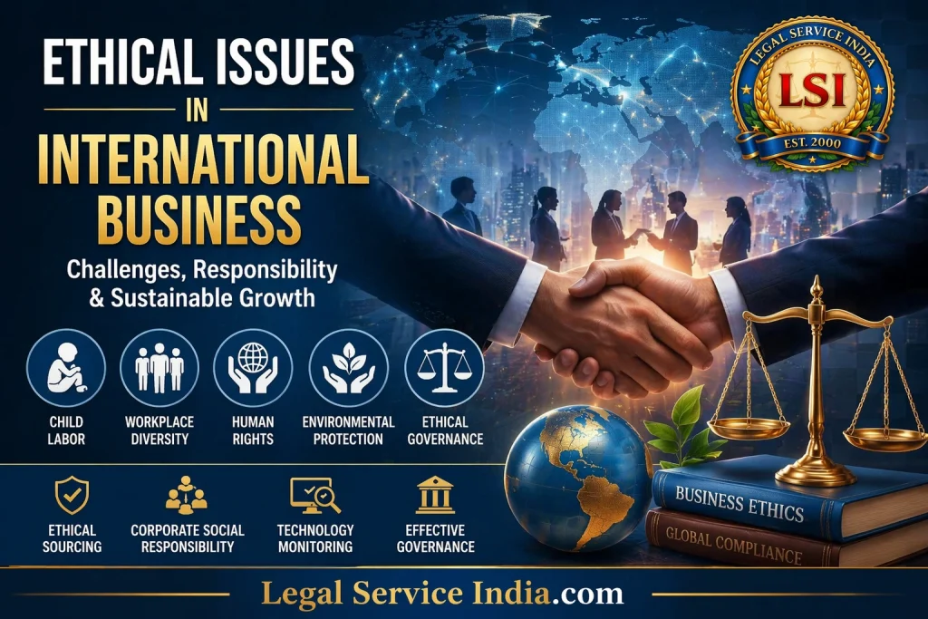 Ethical Issues in International Business