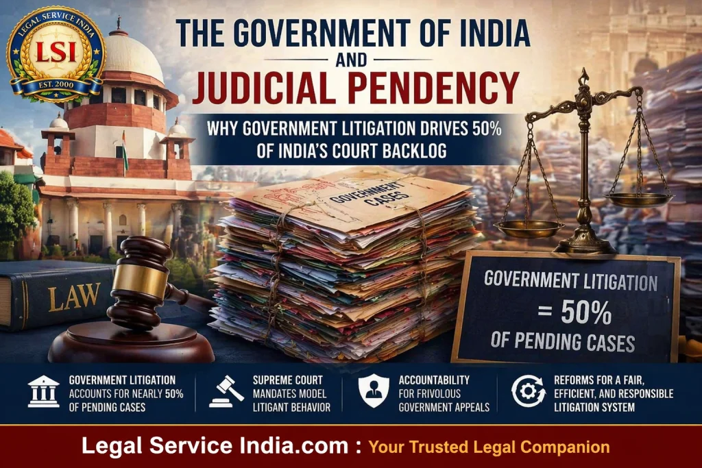 The Unruly Litigant In Robes: Government As India’s Largest Litigation Generator Government Litigation in India
