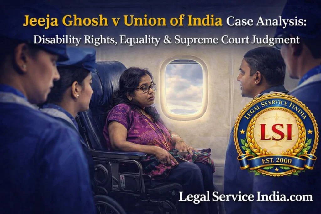 Jeeja Ghosh case analysis