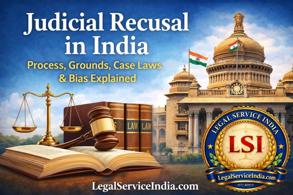 Judicial recusal in India