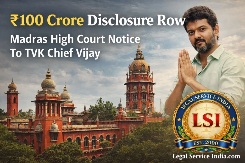 ₹100 Crore Disclosure Row: Madras High Court Notice To TVK Chief Vijay Explained