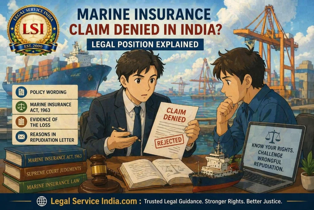 marine insurance claim denial in India