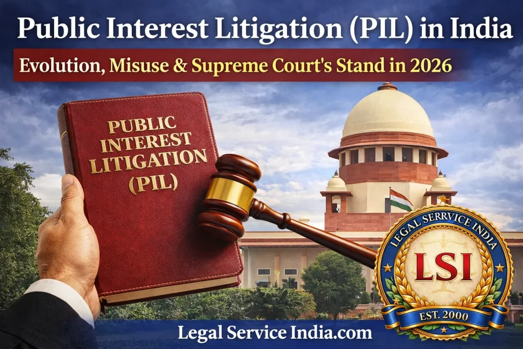 Public Interest Litigation: Fifth Pillar of Democracy or a Misused Tool? Public Interest Litigation: Fifth Pillar of Democracy or a Misused Tool?
