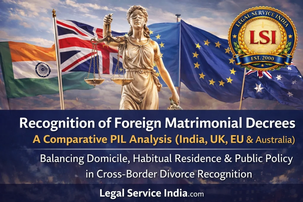 Foreign Matrimonial Decrees: Between Cultural Sovereignty and Global Mobility. Foreign Matrimonial Decrees: Between Cultural Sovereignty and Global Mobility.