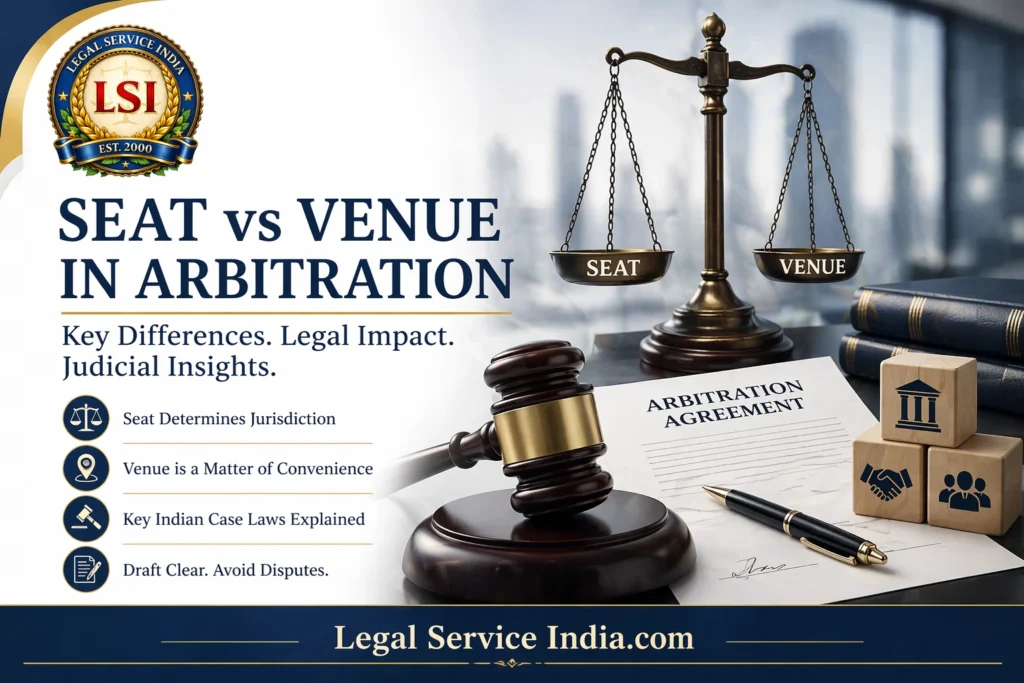 Seat vs Venue in Arbitration India
