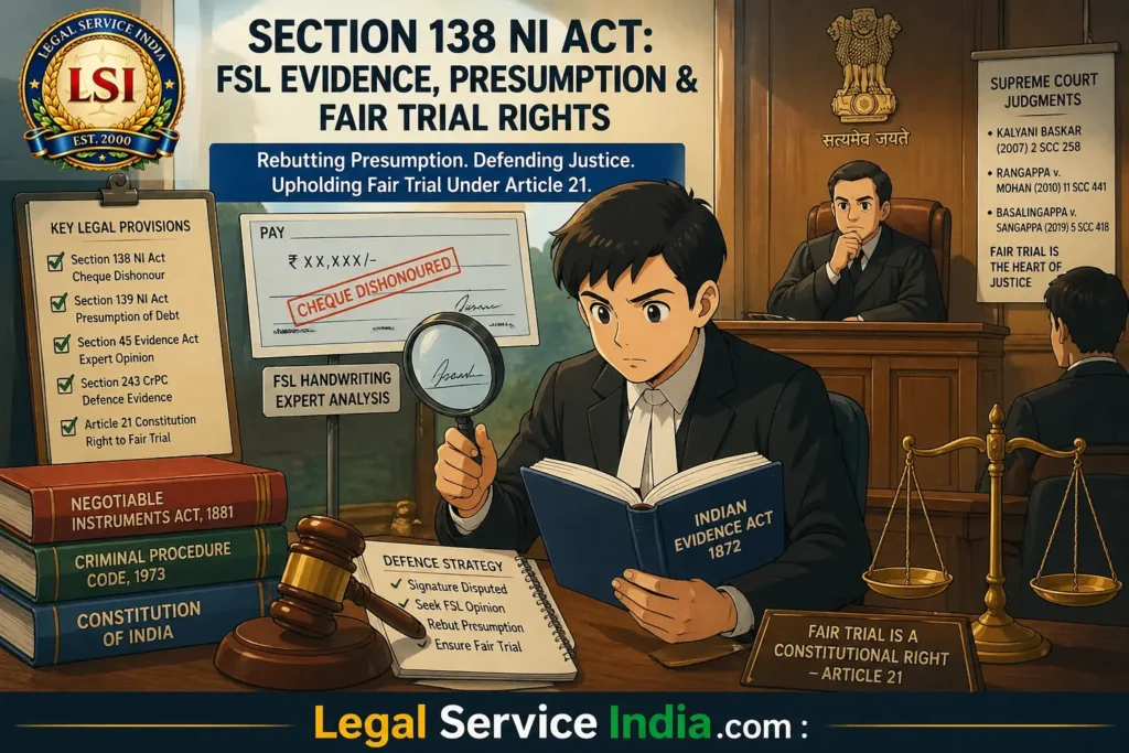 Section 138 NI Act cheque dishonour