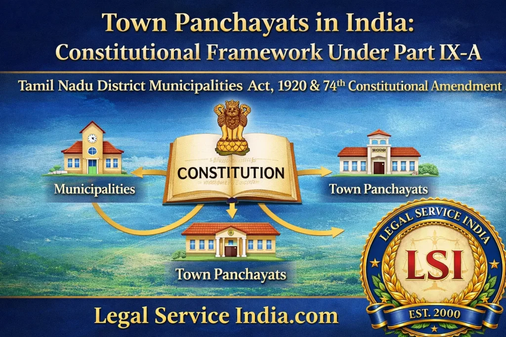 Town Panchayats in India Constitutional Status