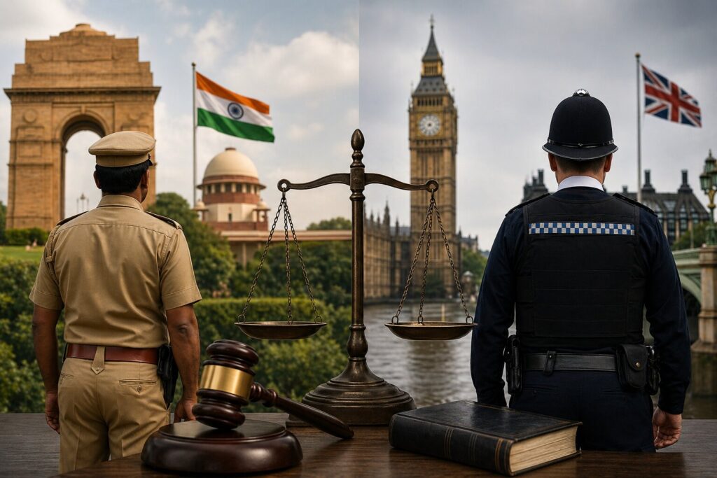 Police Force and Restraint: Comparing Legal Frameworks in India and the UK