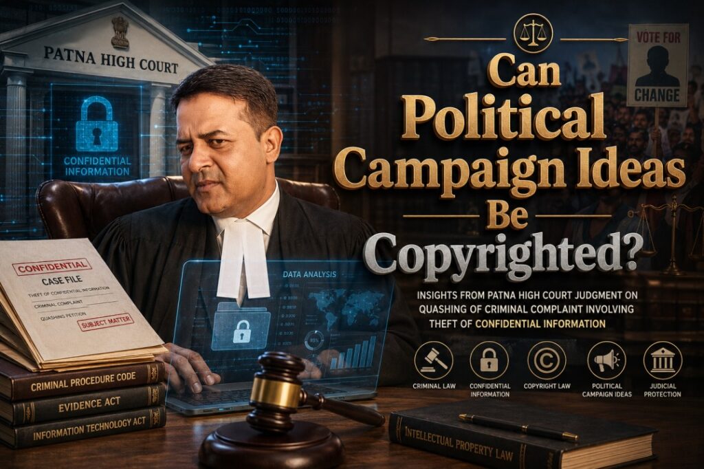 Can Political Campaign Ideas Be Copyrighted?