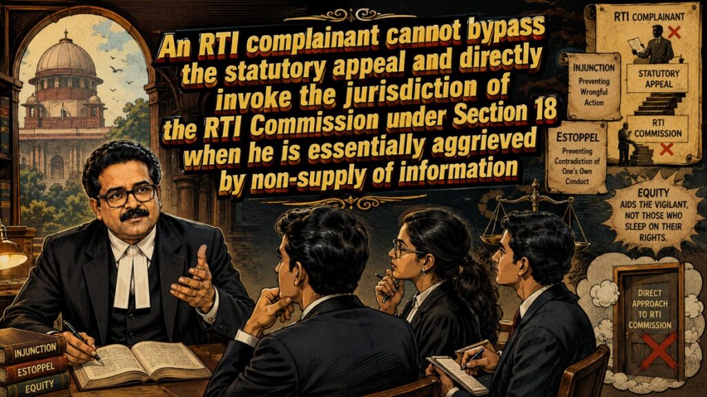 RTI Penalty on PIO Quashed: Chhattisgarh High Court Protects Fair Hearing Rights Under RTI Act 2005 RTI penalty on PIO
