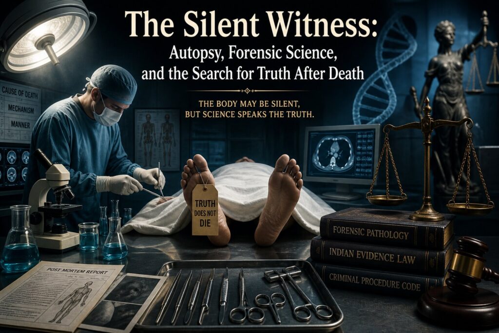 The Silent Witness: Autopsy, Forensic Science, and the Search for Truth After Death
