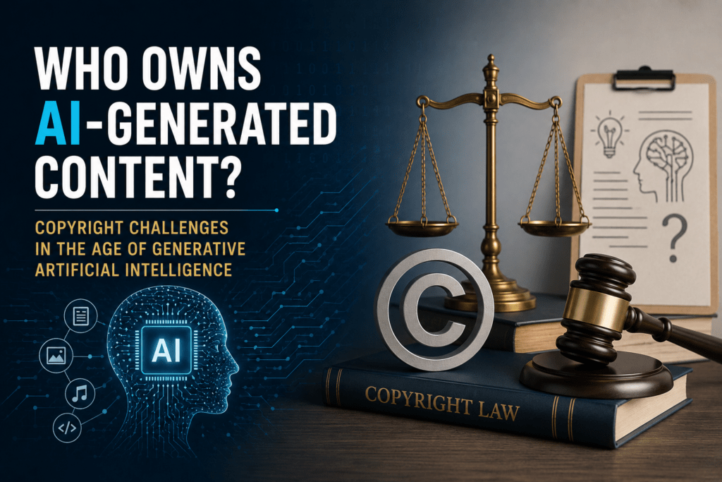 Who Owns AI-Generated Content? Copyright Challenges in the Age of Generative Artificial Intelligence Who Owns AI-Generated Content? Copyright Challenges in the Age of Generative Artificial Intelligence
