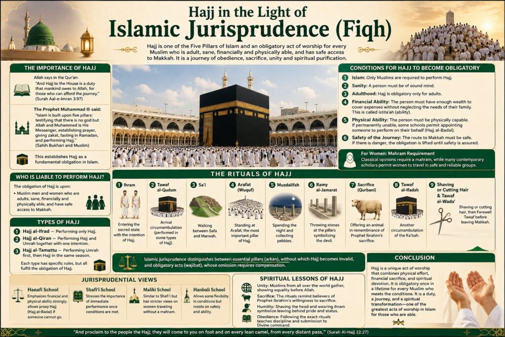 Hajj in the Light of Islamic Jurisprudence (Fiqh) Hajj in the Light of Islamic Jurisprudence (Fiqh)