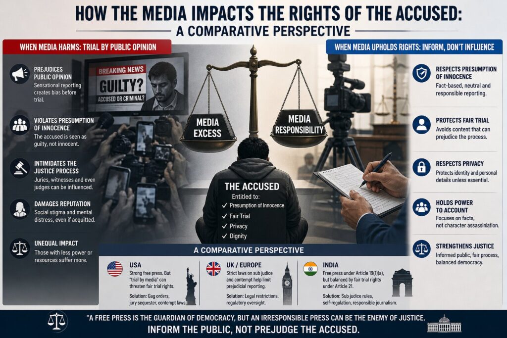 How the Media Impacts the Rights of the Accused