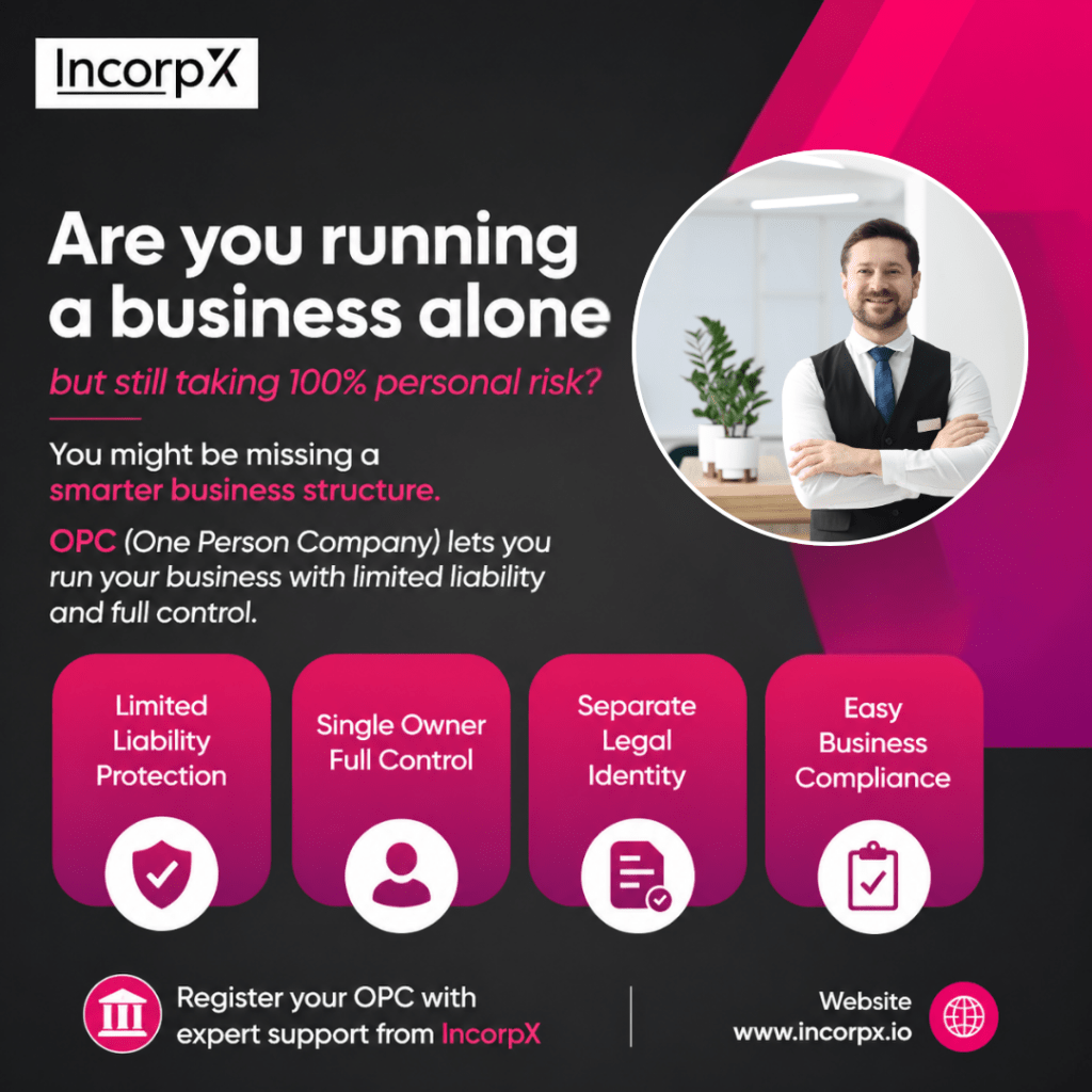 One Person Company Registration