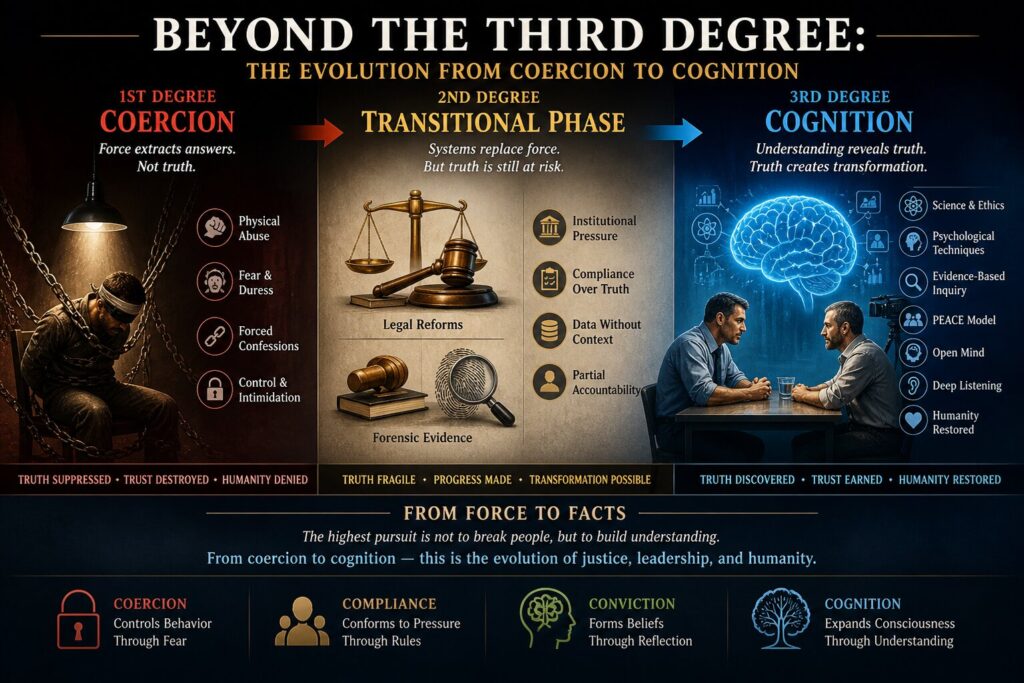 Beyond the Third Degree: The Evolution from Coercion to Cognition